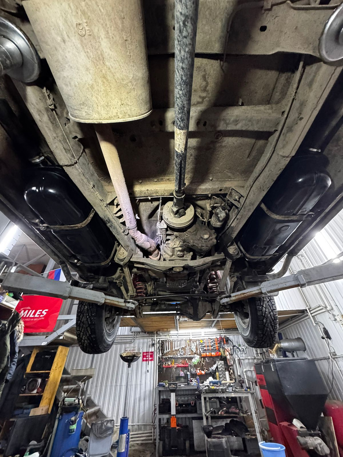 Топливный бак УАЗ Патриот правый (под погружной насос) усиленный пластик (bolt-on)